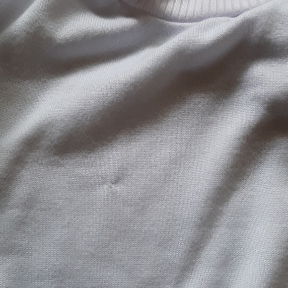 Long Sleeved White Crop Top - Picture 6 of 6